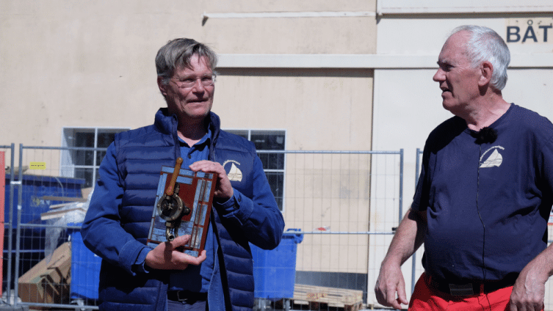 Veteranbåtsfestivalen 2020 — Foto: Pierre Dunbar (Christer Sigrand när Pierre är med på bilden)