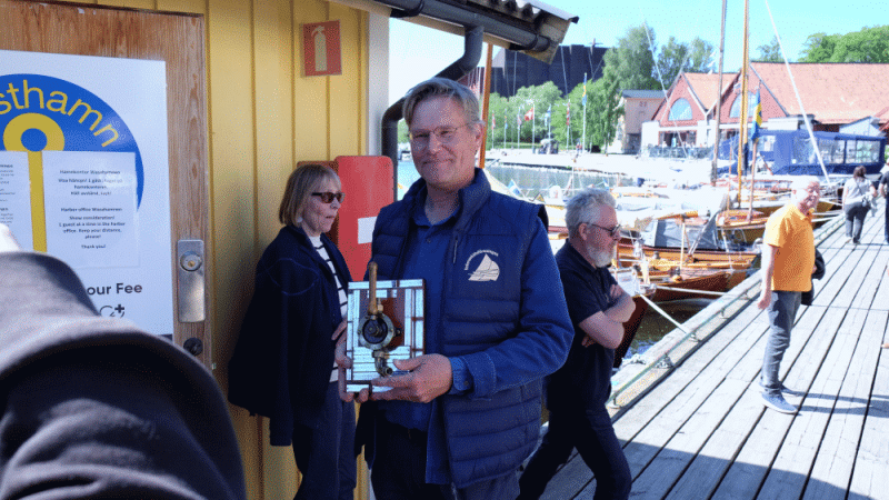 Veteranbåtsfestivalen 2020 — Foto: Pierre Dunbar (Christer Sigrand när Pierre är med på bilden)